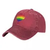 Ball Caps Pride Flag Heart Cowboy Hat Beach Hood Women's Hats Men's