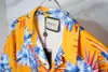 Sommer Herren-T-Shirt Designer Druckknopf up adjigan lose Version Kurzarm Hawaiian Top hochwertige stilvolle Herren-Schwimmhemd-Kollektion Strand Hemd Größe M-3xl #34