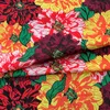 G brand colorful flowers high quality printing fabric imitation silk stretch satin polyester fashion sewing fabric yard 240328