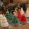 3d Mini Christmas Tree Silicone Moule d'aromathérapie à main