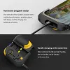 Gamepads PG9211 Mobile Phone Gamepad Bluetooth Wireless Game Controller Deformable Joystick for iOS Android Gamepad with Storage bag