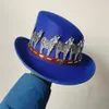 Men Zebra Accessories Fedora Hat Unisex Gentleman Round Top Cap Cosplay Derby Bowler British Shape Autumn Magic 240401