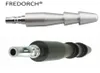 Fredorch Silver en Black Metal Quick Connect Vaculock Single Dildo Holder Attachment voor premium sex machine add -on accessoire Q6722004