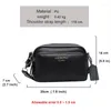 Shoulder Bags 2024 Spring And Autumn Quality For Women Small Square Bag Wide Straps Casual Solid Color Messenger