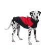 Vêtements pour chiens vêtements imperméables manteaux pour animaux de compagnie grands et petits chiens vestes rembourrées chaudes hiver