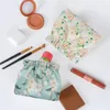 Bolsas de armazenamento Bolsa de estilhaços reutilizáveis composição resistente à maquiagem versátil elegante conjunto de cosméticos impressos para todos os dias