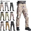 Hosen Männer Wanderhosen Trekking Fischerei Camping Militari Pant wasserdichte Außenhose Winddichte Jagdkleidung atmungsaktive Hose atmungsbezogene Hose