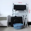 Chaise de pot à roues pour la chaise de bain de femme âgée pour la femme enceinte pour la chaise de bain de toilette pour siège mobile handicapé pour les adultes