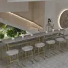 Nordic Kitchen Party Bar Projekt stolik Minimalistyczny stół o wysokim blat