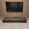 Nordic Walnut Color TV Stand Simples moderno pequeno apartamento TV Stand Sala de estar Móveis de casa Quarto TV de piso de piso C Tabela C C