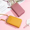 Sacs de soirée Fashion Small 2024 Femmes Mini Pu en cuir en cuir Sac Messenger pour filles Bolsas jaune dames Phone Purse Purse à fermeture éclair