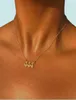 Pendant Necklaces Angel Number Necklace 111 222 333 444 555 666 777 888 999 Gold Plated Stainless Steel Numerology Jewelry N2UE3815195