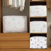 Förvaringspåsar fällbara tröja filtkläder påsar garderob arrangör quilt väska box hushållsarrangörer