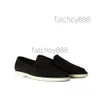 2024 New Casual Shoes Valk Moccasins for Mens 빈티지 브라운 살구 가죽 로이퍼 디자이너 피아나 런닝 스니커 로로 플랫 트레이너 야외 여행용 테니스 신발 테니스 신발