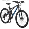 Bikes Ride-ons S29 Mens and Womens Mountain Bike Roues de 29 pouces Cadre en aluminium Breckes à disque mécanique à double suspension L47