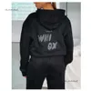 Designer Woman Hoodies Off White Tracksuits Women's Fashion Sports and Leisure Set High Quality Pure Cotton Letter Printed Solid Color Hoodie Set 927