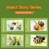 Insects Animal Party Building Blocks Toy Set Bee Snail Snailfly Mini Insects Insects Assemble Model Bricks Toys Gifts for Children