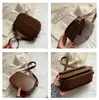 Shoulder Bags Korean Leisure Flap For Women 2024 Fashion Solid Color Square Messenger Bolsa Designer Simple PU Leather Purses