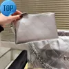 クラシックトップレザーバッグの女性チェーエルウォレットデザイナーハンドバッグ大容量ショッピングバッグチェーントートファッションショルダーバッグクロスボディカズア