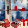 Hand Crank Music Box Music de Noël Bin Musique Toy Gift de vacances Mignon Ornement de Noël pour maisons Dort