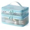 Sacchetti cosmetici per sacchetti di grande capacità Viaggio comodo toilette per esterni Waterproof Women Makeup Case