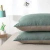 Set di biancheria da letto 4 pezzi di casa tessile set per adulti letto bianco blu verde rosa copripatico trapunta brief di tela da letto brevi