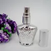 Storage Bottles Wholesale Glass Refillable Perfume Spray Bottle 10ml Gold And Silver