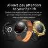 Klockor för Huawei Cyber ​​Smart Watch Men Bluetooth Ring Full Screen Sports IP68 Waterproof ECG Health Monitor Smartwatch för iOS Android