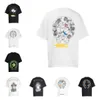 Ch mode de mode Designer Tees Tshirt décontracté de luxe 2023SS Heart Kro Mattyboy Horseshoe Cross Sanskrit Sans de manches courtes Femmes Femmes T-shirt Coton Tops Chromees Ud8v