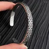 Bangle Vintage Punk for Women Couples Fashion Creative Design Sparkling Zircons Wedding Bride Jewelry Gifts