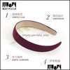 Pannband 8 färger breda plastpannband hårband tillbehör grossist satin huvudbonad lås tillbehör 6 st/parti droppleverans juvelr dh5ta