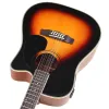 Кабели Sunburst Color 12 Strings Guitar Acoustic Electric Guitar 41 -дюймовая народная гитара высотой глянце