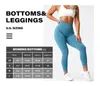 Nvgtn Screcling Scrunch Screenless Leggings Женщины мягкие тренировочные колготки фитнеса наряды йога.