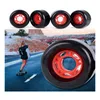 NIEUW 4PCS 83A Polyurethaanwiel duurzaam skateboard wiel slijtage-resistente stabiele longboardwiel 70x42mm