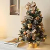 Feestdecoratie 45 cm nuttig venster ornament kerstballen multipurpose mini -boom toevoegen sfeer