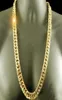 24K Real YELLOW GOLD FINISH SOLID HEAVY 11MM XL MIAMI CUBAN CURN LINK NECKLACE CHAIN Packaged Unconditional Lif2372799