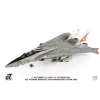 Diecast Metalllegierung 1/72 Skala F14A F-14 F14 VF-14 Tomcat Flugzeug-Kampfflugzeugmodellspielzeug für Sammlung