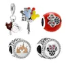 925 Sterling Silver Bead Mouse Charm glittrande CZ Fashion Fit Original Chain Armband Charms smycken DIY Making3394467