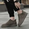 Scarpe casual 2024 marca in pelle genuina uomini con altezza invisibile aumento di 6 cm comodo guida