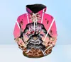 Men039s Bluzy Bluzy Drukuj kreskówka anime smok mężczyźni kobiety pullover moda dziewczyna dzieciak dbz streetwear topsm3948860