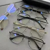 Solglasögon ramar stor storlek Lonee Square Anpassa anti Blue Light Transparent Glasses Kvinnor Män