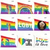 90x150cm Homoseksueel Philadelphia Philly LGBT Gay Pride Rainbow Flag Home Decor Gay Friendly LGBT Flag Banners CPA4205