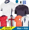 2024 England KANE Soccer Jerseys Euro Cup FODEN RUSSO Angleterre 23 24 England Red Flag Cross STERLING BELLINGHAM RASHFORD GREALISH Home Away Jerseys Men Kids Kit