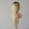 Cabeça de boneca de alta qualidade para treinamento de cabelo humano 24 "Cabeça de cabeleireiro bonecas