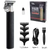 Trimmers Waikil Vintage T9 Professional Hair Clipper For Men Home Appliance Shaver voor gevoelige gebieden Haar Clippers Finishing Machine