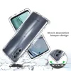 Case pour Moto G62 5G G52 G42 Couverture Armure Clear Coque Moto G32 G22 G82 E32 E32S E20 E30 E40 Protecteur du corps complet