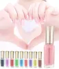 Vernis à ongles Professionnel Couleur douce pour femmes pour femmes art de la mode translucide Glue5702426