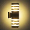 Wandlampen moderne buitenverlichting waterdicht omhoog naar beneden LED -lamp armaturen industrieel decor voor tuin buiten buitenverliging257z