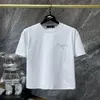 Za okrągłe dekolt T-shirt designer T-koszulka koszulka odzieżowa moda marka Tshirt luksusowe krótkie rękawe męskie mąż