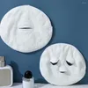 Handdoek spa gezicht zacht wit hydraterende hydraterende schoonheidssalon en koud kompres masker verdikt koraal fleece gezicht